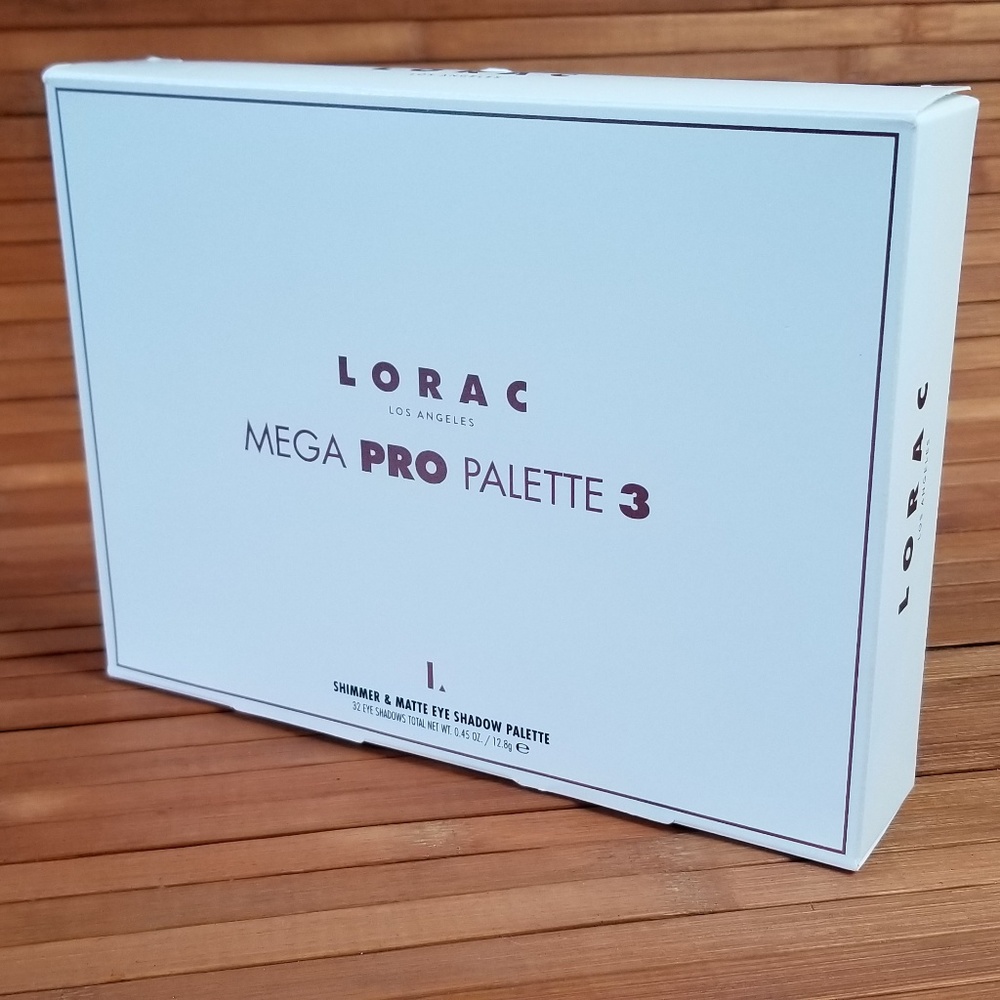 Lorac Mega Pro 3 Eyeshadow Palette